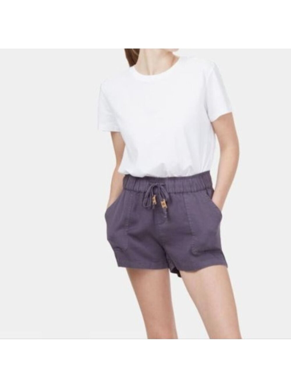 Tentree Tencel Instow Shorts - Women's Purple Size XS